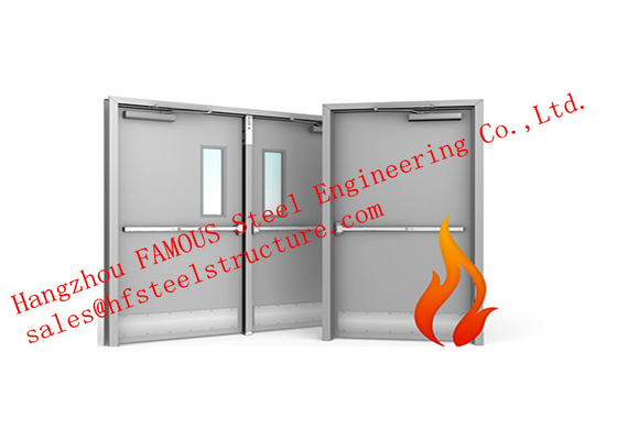 Puertas de garaje industrial resistentes al fuego de acero residencial con control remoto