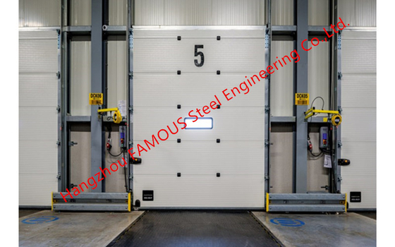 Puertas de garaje industriales con control remoto
