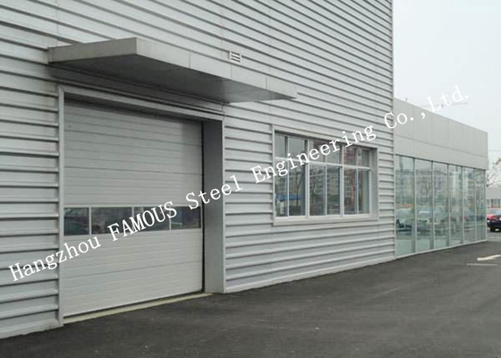 Puertas eléctricas automáticas de alta velocidad Puertas de telas de PVC con marcos de aluminio