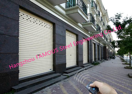 Puertas de garaje industriales personalizadas con operador remoto Respuesta rápida Puertas corredizas laterales para carport