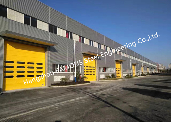 Puertas rodantes de tejido de PVC de alta velocidad Marco de metal duro Solución de puertas de respuesta rápida