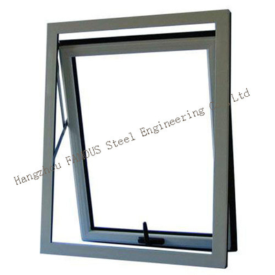 Estándar de América Estándar de vidrio de pared de aluminio integrado con pantalla de seguridad Ventana de vidrio templado