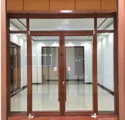 Puertas de fachada de vidrio templado/laminado/aislado